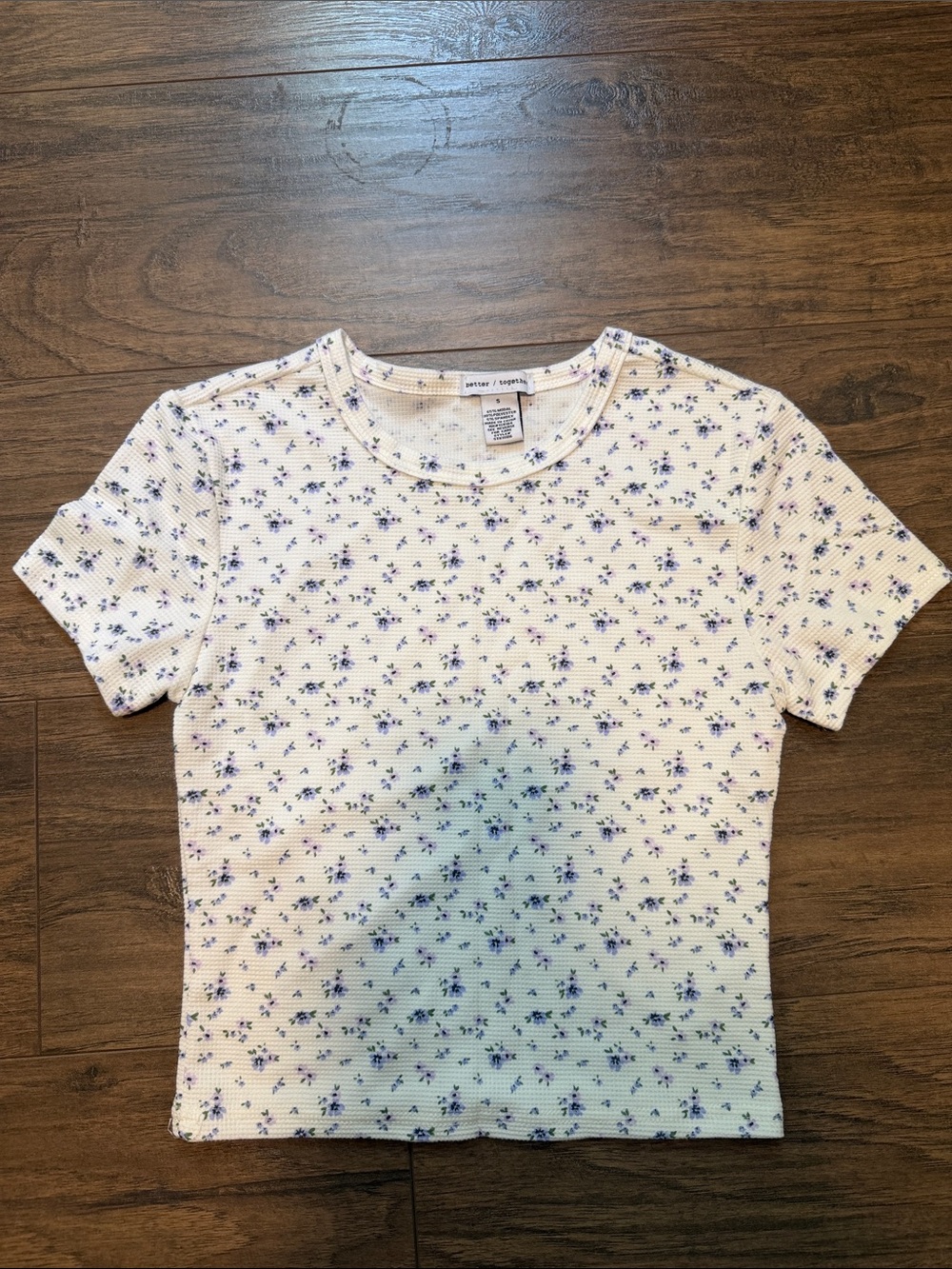 Floral tee